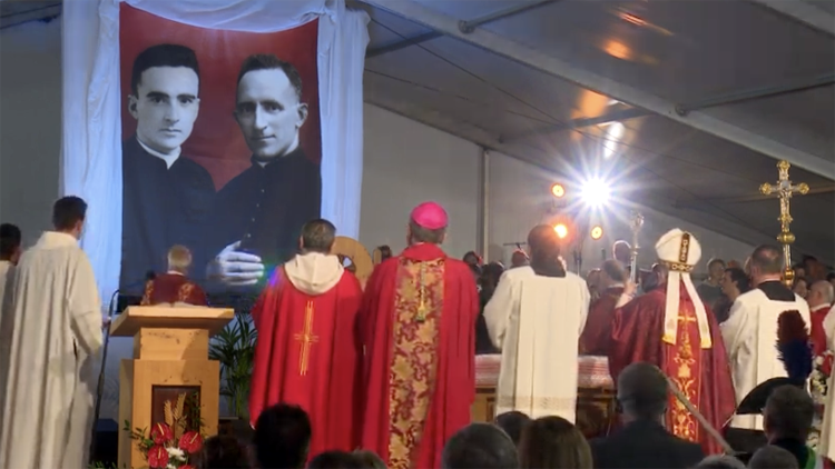 La beatificazione a Boves di Don Giuseppe Bernardi e don Mario Ghibaudo, sacerdoti della Chiesa di Cuneo