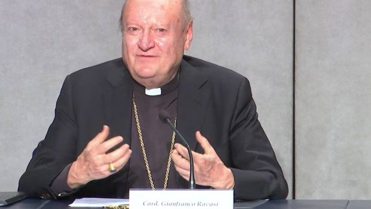 Kardinal Ravasi stellte die Initiative am Donnerstag vor, gemeinsam mit Kardinal Mauro Gambetti