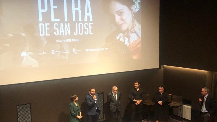 Presentación de la película en Roma