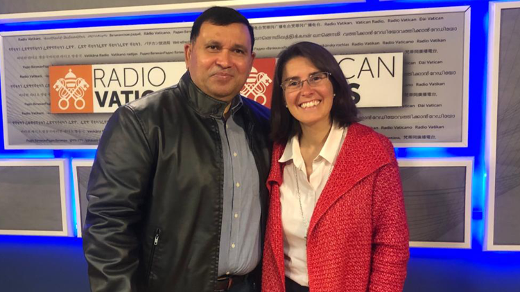 Sor María José Rey y Daniel García Hernández