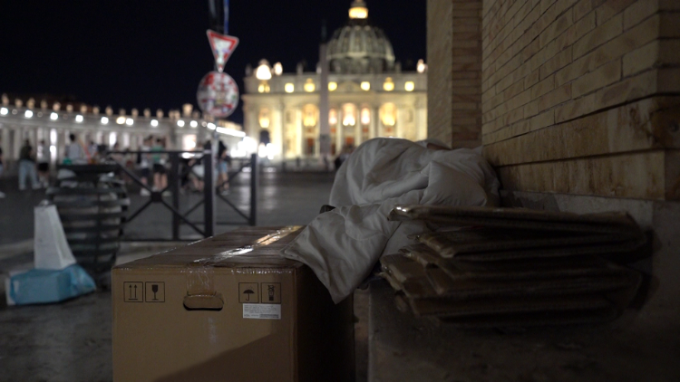 Ubodzy przy Placu św. Piotra