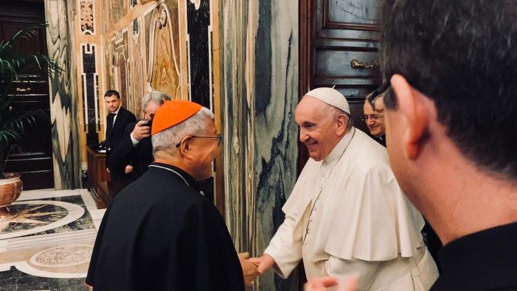 Audiencia con el Papa Francisco