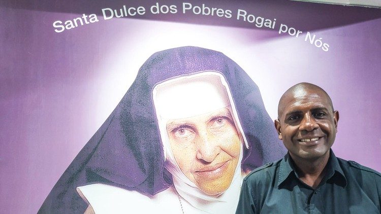 Ronaldo dos Santos Castro no Memorial Santa Dulce