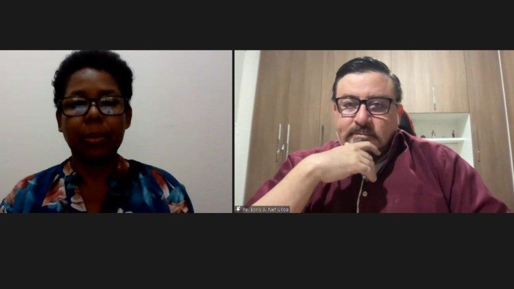 Hna Ruperta e Padre Boris