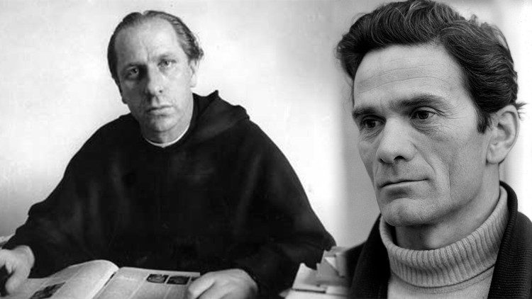 Turoldo e Pier Paolo Pasolini 