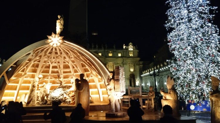 Presépio de Natal - Praça São Pedro