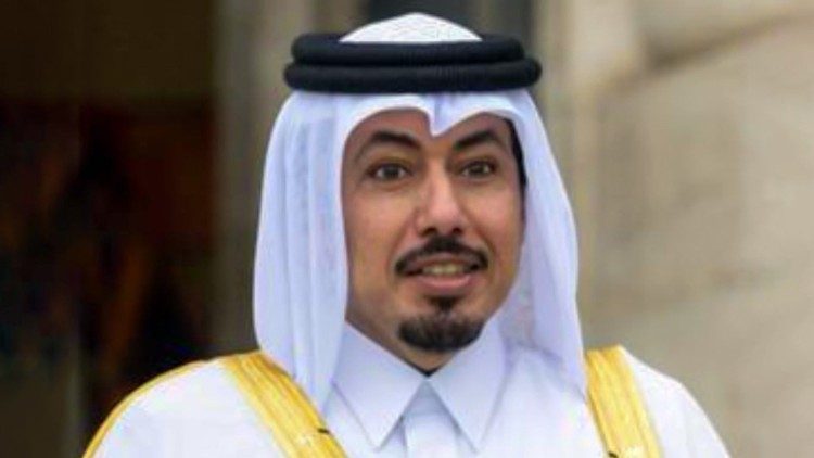 Sua Excelência o Embaixador do Estado do Catar junto à Santa Sé, Sheikh Mohammed Yousef J.J. Al-Thani.
