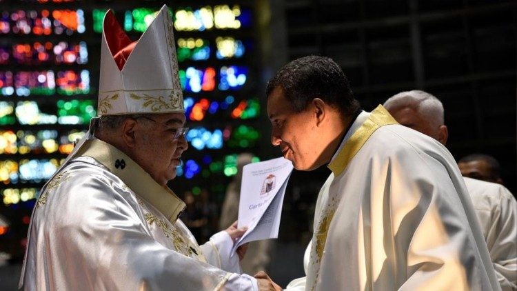 Entrega da carta pastoral
