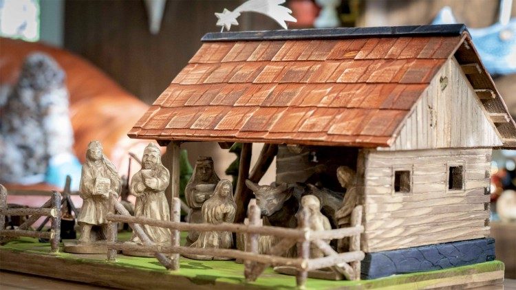 exposition 100 crèches au Vatican le 6 décembre 2020