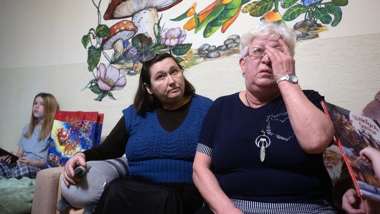 Ludmila, in fuga da Kyiv con le tre nipoti