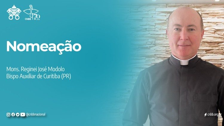 Mons. Reginei José Modolo, bispo auxiliar de Curitiba