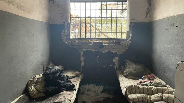 Le celle dove erano rinchiusi i prigionieri