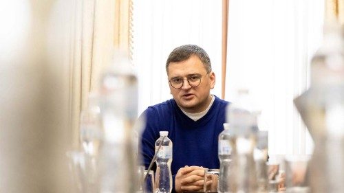 Ukraine’s foreign minister: Pope’s tears and words mean a lot to us