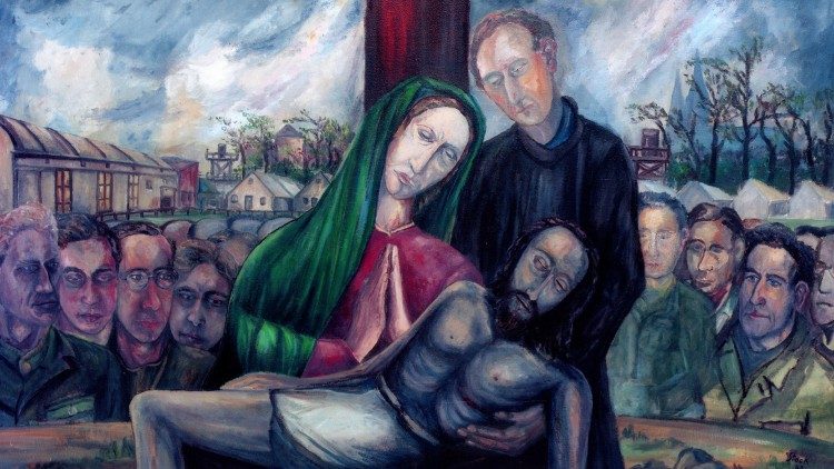 Слуга Божий о. Франц Шток. Pietà (Franz-Stock-Komitee)