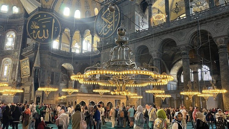 Un'immagine della tappa in Turchia