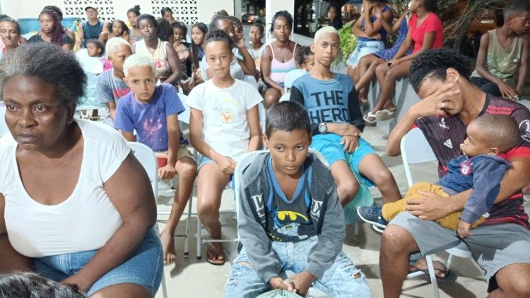 Momento de confraternização no Distrito de Travessão, Campos dos Goytacazes (RJ),