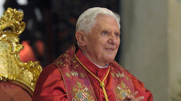 The late Pope Emeritus Benedict XVI