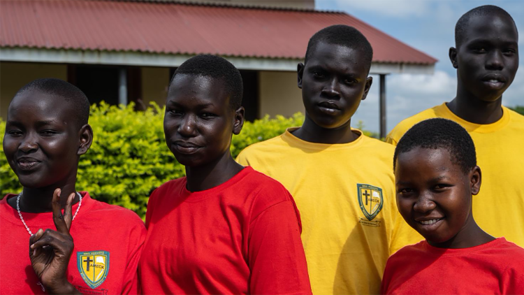 A alegria nos rostos dos novos estudantes no encontro com Marta e Antonino