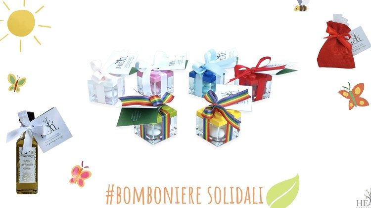 Le bomboniere solidali proposte dalla Fondazione Heal