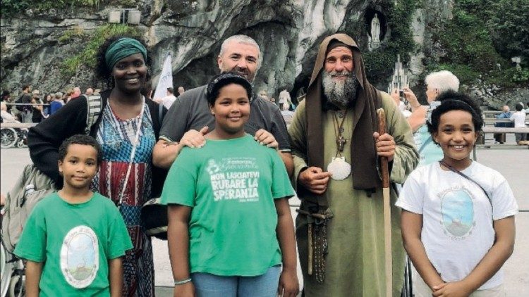 2023.01.12 Fratel Biagio Conte missione speranza e carita Palermo missionario laico a Lourdes