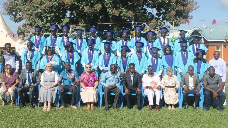 Graduating class, Teacher Training College, Yambio