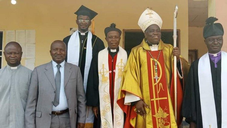 Church representatives in Sangmelima, Cameroon this week, to mark the Week of Prayer for Christian Unity.