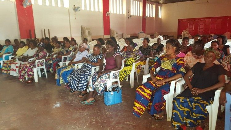 Des membres de l'association Mama Hekima