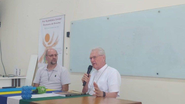 A visita do cardeal Steiner a Roraima