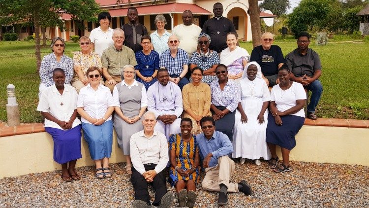 Zaangażowani w projekt "Solidarność z Sudanem Płd.", wśród nich s. Brygida Maniurka