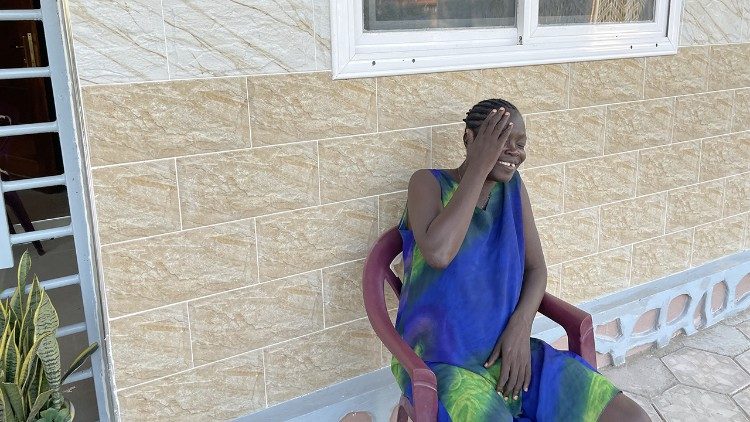 Rita, huésped del centro Telema