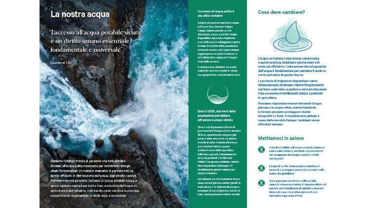 El problema del aceso al agua