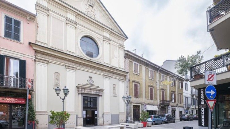La facciata della chiesa di San Giacomo della Vittoria, ad Alessandria, terza classificata