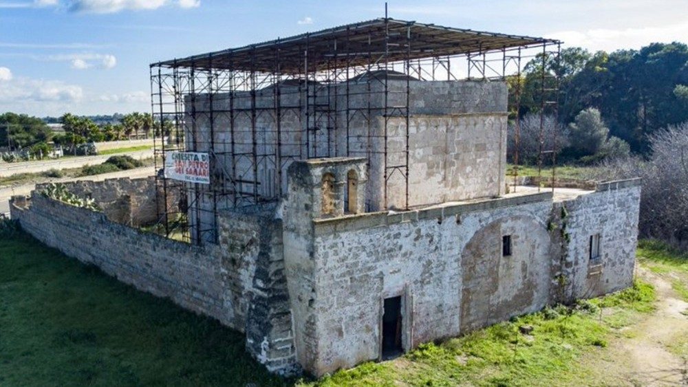 La chiesetta di san Pietro dei Samari, a Gallipoli (Lecce), al primo posto nel censimento Fai de "I Luoghi del Cuore" 2022