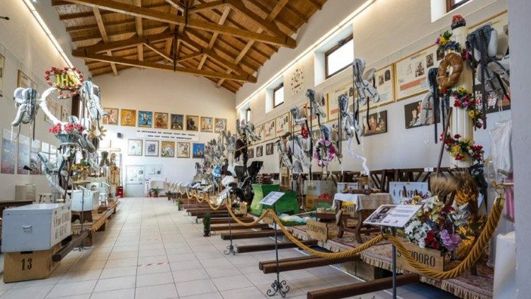 Il Museo dei Misteri di Campobasso, al secondo posto. Conserva gli "ingegni" utilizzati nella processione del Corpus Domini