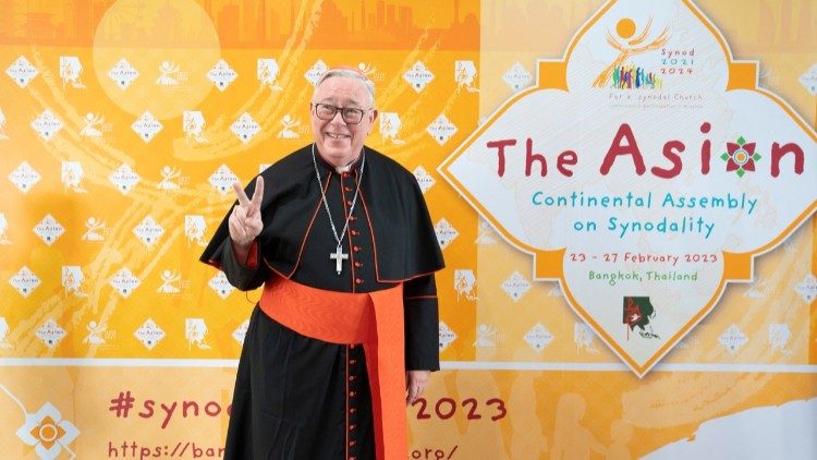 Кардынал Жан-Клод Олерыш на азіяцкай асамблеі па сінадальнасці