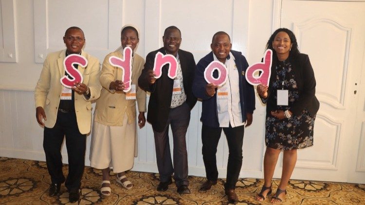 Des participants au synode à Addis Abeba