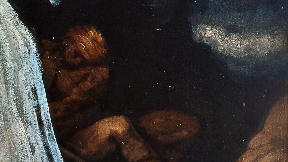 Emile Bernard, Résurrection (Resurrezione), 1925-30, olio su cartone, Collezione d’arte moderna e contemporanea © Musei Vaticani (dettaglio)