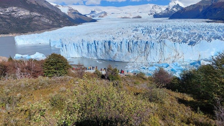 El glaciar Perito Moreno, Argentina