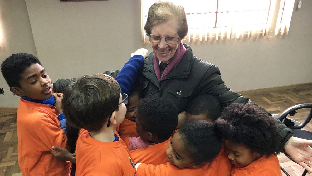 Sor Pierina Lorenzoni, presidenta de la Pequeña Casa del Niño desde 2002 hasta hoy.