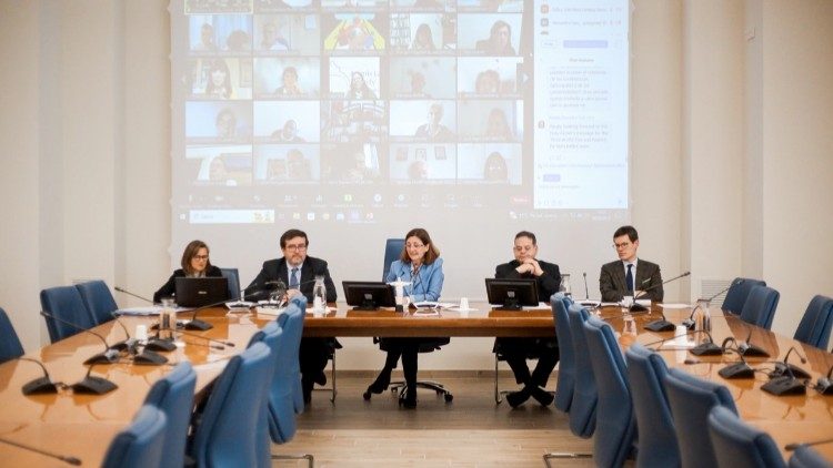 L'incontro online presso il Dicastero