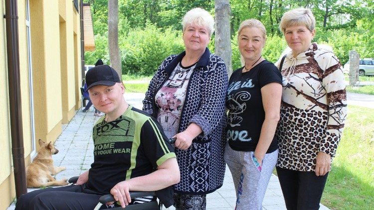 Desplazados internos acogidos por el Centro Nazaret