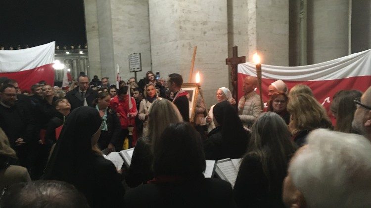 Czuwanie na Placu św. Piotra