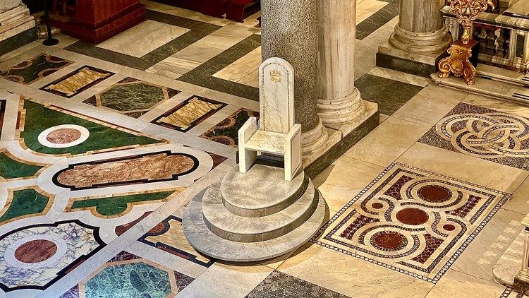 Une photo du nouveau siège de la basilique