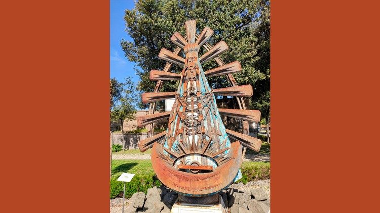 Die Statue der Jungfrau von Lujan