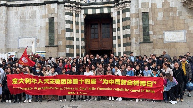 華人天主教徒團體在普拉托共同祈禱