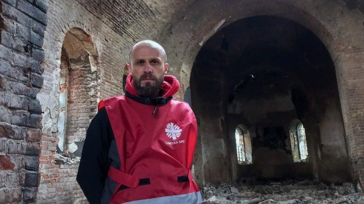 Padre Vyacheslav Hrynevych, Caritas-Spes Ucrânia