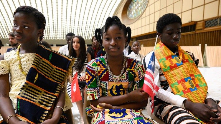 L'udienza in Aula Paolo VI