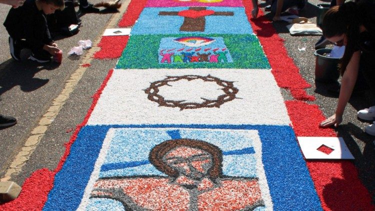 Tapetes, Corpus Christi Curitiba 