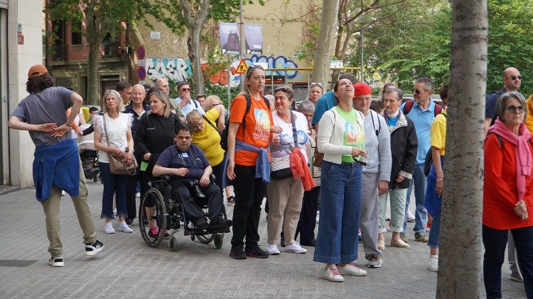 Participants in the MAiC cruise initiative during a stop over