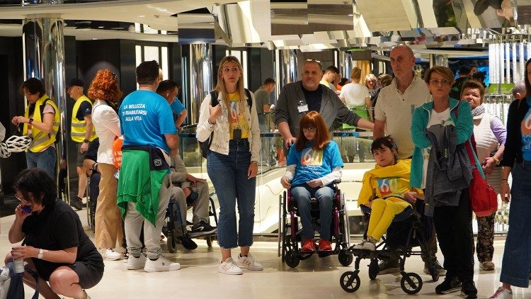 A moment on board the ship